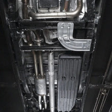 Load image into Gallery viewer, Stainless Works 2017+ Ford Raptor 3.5L 3in Catback Factory Connect Dump Exit - Back View