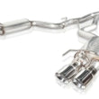 Load image into Gallery viewer, Stainless Works 2018+ Ford Mustang GT 3in Legend Series Catback H-Pipe w/Active Valves &amp; Quad Tips