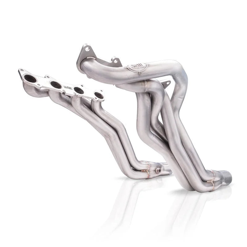 Stainless Works 2020 Ford GT500 2 in Exhaust Headers With High-Flow Cats - Back View