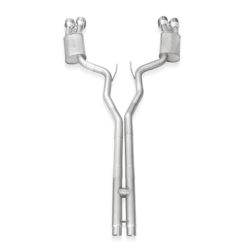 Stainless Works 2020 Ford GT500 Legend Catback H-Pipe Exhaust Factory Connect - Polished Tips - Additional View 6