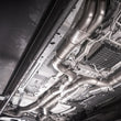 Load image into Gallery viewer, Stainless Works 2020 Ford GT500 Legend Catback X-Pipe Exhaust Factory Connect - Black Tips - Installation View