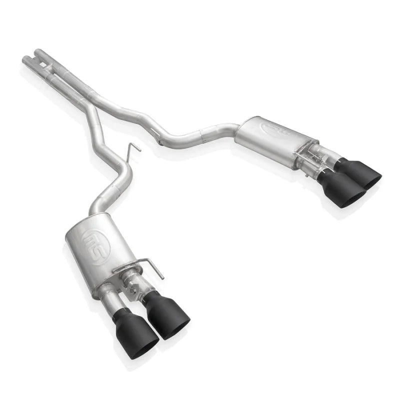 Stainless Works 2020 Ford GT500 Redline Catback H-Pipe Exhaust Factory Connect - Black Tips - Additional View 5