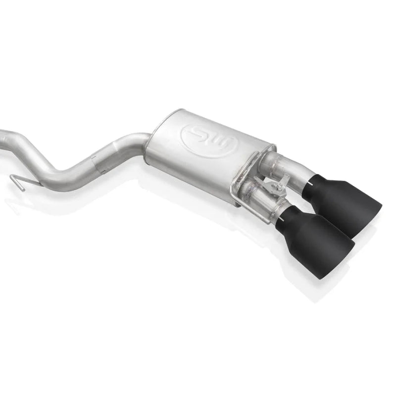 Stainless Works 2020 Ford GT500 Redline Catback H-Pipe Exhaust Factory Connect - Black Tips - Additional View 6