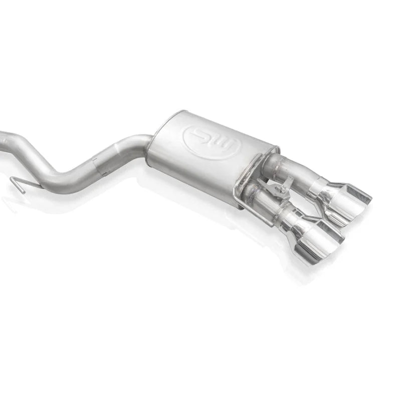 Stainless Works 2020 Ford GT500 Redline Catback H-Pipe Exhaust Factory Connect - Polished Tips - Additional View 6