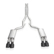 Load image into Gallery viewer, Stainless Works 2020 Ford GT500 Redline Catback X-Pipe Exhaust Factory Connect - Black Tips - Additional View 5
