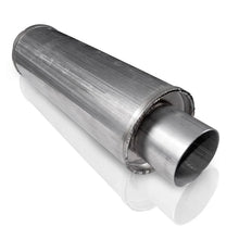 Load image into Gallery viewer, Stainless Works 2.25in VINTAGE ROUND MUFFLER