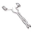 Load image into Gallery viewer, Stainless Works 3in Legend Series Catback X-Pipe w/Quad Tips w/o Active Valves fits 2018-2021 Ford Mustang GT - Additional...