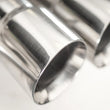 Load image into Gallery viewer, Stainless Works 99-04 Ford SVT Lightning Legend Exhaust System (Used with FTLTNHCAT or FTLTNHOR) - Back View