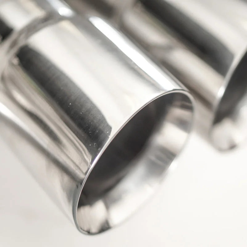 Stainless Works 99-04 Ford SVT Lightning Legend Exhaust System (Used with FTLTNHCAT or FTLTNHOR) - Back View