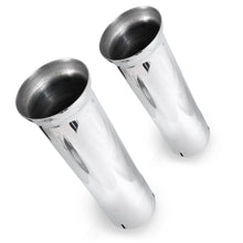 Load image into Gallery viewer, Stainless Works Bell Exhaust Tips- 2in ID Inlet 2in Body