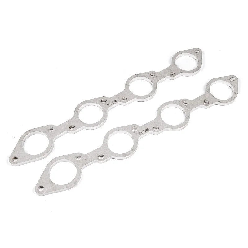 Stainless Works Big Block Chevy Round Port Header 304SS Exhaust Flanges 1-3/4in Primaries - Main Product View