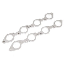 Load image into Gallery viewer, Stainless Works Big Block Chevy Round Port Header 304SS Exhaust Flanges 1-3/4in Primaries - Main Product View