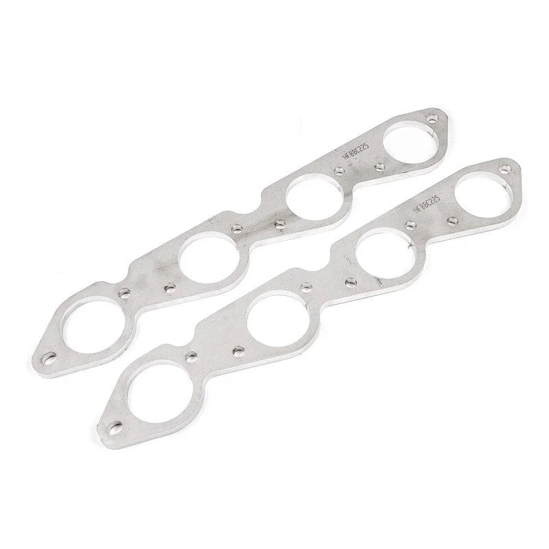 Stainless Works Big Block Chevy Round Port Header 304SS Exhaust Flanges 2-1/4in Primaries - Main Product View