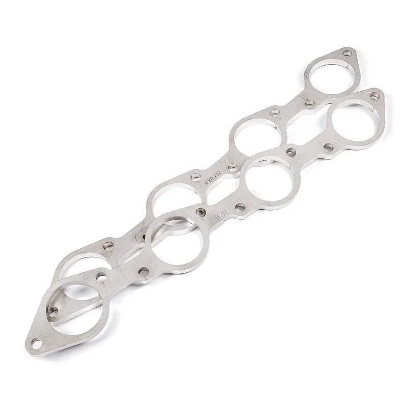 Stainless Works Big Block Chevy Round Port Header 304SS Exhaust Flanges 2-1/8in Primaries - Main Product View
