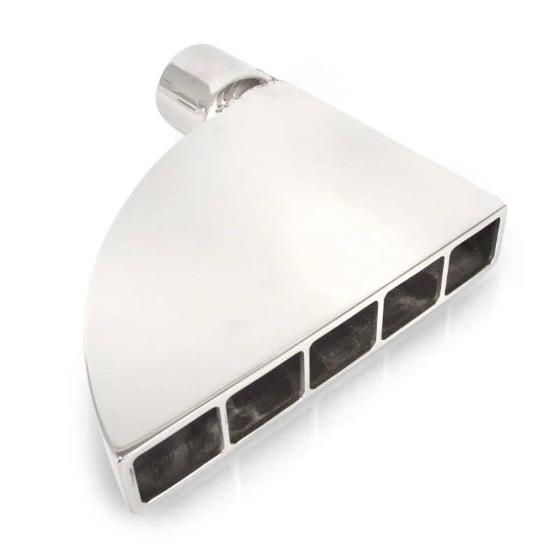 Stainless Works Boxxter Exhaust Tips 3in ID Inlet 1.5in x 8.5in Inline Outlet