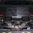 Load image into Gallery viewer, Stainless Works 2016-18 Cadillac CTS-V Sedan Catback System Resonated X-Pipe Dual-Mode Mufflers - Side View
