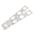 Load image into Gallery viewer, Stainless Works Chevrolet LT5 Flat Rectangular Port Header 304SS Exhaust Flanges 2in Primaries - Side View