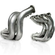 Load image into Gallery viewer, Stainless Works Chevy Big Block - Dragster Headers 2-3/8in - 2-1/2in Stepped Downsweep Short Headers