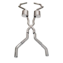 Load image into Gallery viewer, Stainless Works Chevy Camaro 1967-69 Exhaust 2.5in Stainless with X-Pipe