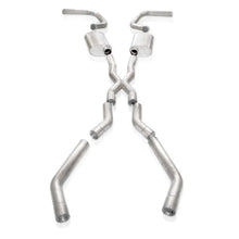 Load image into Gallery viewer, Stainless Works Chevy Camaro 1967-69 Exhaust 3in Stainless with X-Pipe