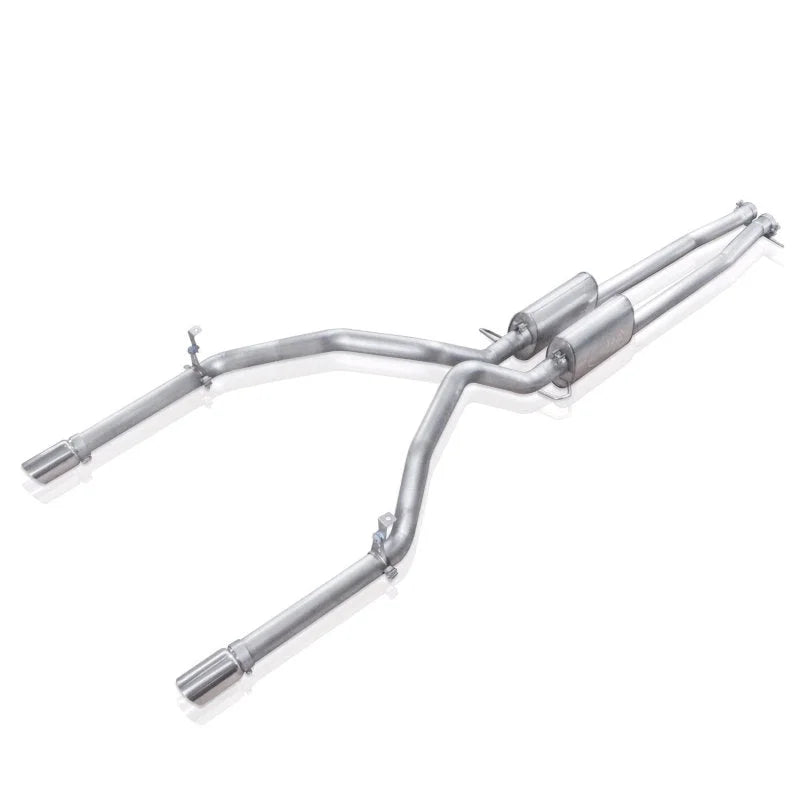 Stainless Works Chevy Silverado/GMC Sierra 2007-16 5.3L/6.2L Exhaust Under Bumper Exit - Main Product View