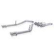 Load image into Gallery viewer, Stainless Works Chevy Silverado/GMC Sierra 2007-16 5.3L/6.2L Exhaust Under Bumper Exit - Detail View