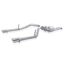Load image into Gallery viewer, Stainless Works Chevy Silverado/GMC Sierra 2007-16 5.3L/6.2L Exhaust Under Bumper Exit - Detail View