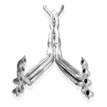 Load image into Gallery viewer, Stainless Works Corvette C7 2014+ Headers 1-7/8in Primaries 3in Collectors High-Flow Cats X-pipe - Side View
