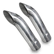 Load image into Gallery viewer, Stainless Works Extended Turn Down Tips- 2 1/4in ID Inlet 2 1/4in Body
