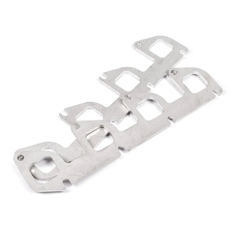 Stainless Works Ford 6.2L Square Port Shaped Header 304SS Exhaust Flanges 1-7/8in Primaries - Main Product View