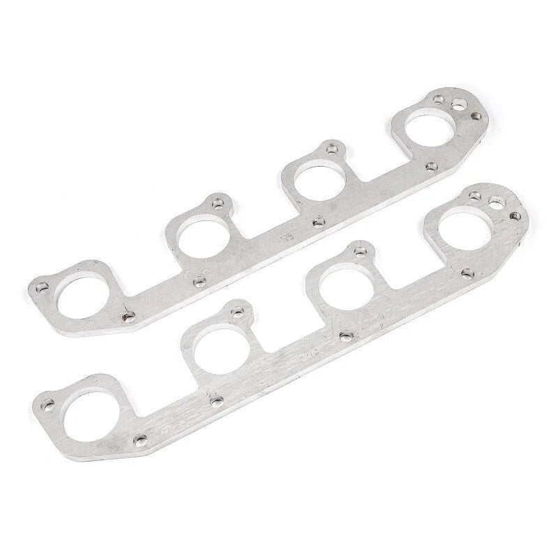 Stainless Works Hemi 5.7L Round Port Header 304SS Exhaust Flanges 1-5/8in Primaries - Side View