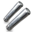 Load image into Gallery viewer, Stainless Works Pencil Cut Exhaust Tips 2 1/4in Body 2 1/4in ID Inlet