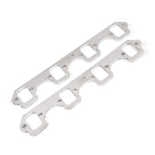 Load image into Gallery viewer, Stainless Works SBF Rectangular Shaped Port Header 304SS Exhaust Flanges 1-7/8in Primaries (2in BP) - Main Product View