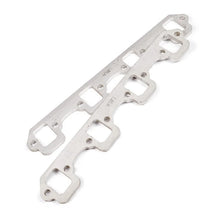 Load image into Gallery viewer, Stainless Works SBF Stock Rectangular Shaped Port 304SS Exhaust Flanges 1-3/4in Primaries (2in BP) - Main Product View