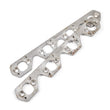 Load image into Gallery viewer, Stainless Works SBF Wide Rectangular Port Header Adapter 304SS Exhaust Flanges 1-7/8in-2in Primaries - Main Product View