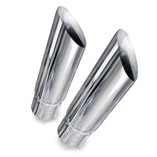 Load image into Gallery viewer, Stainless Works Slash Cut Exhaust Tips 3in ID Inlet
