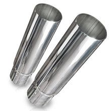 Load image into Gallery viewer, Stainless Works Straight Cut Resonator Tips 2 1/2in ID Inlet 3in Body