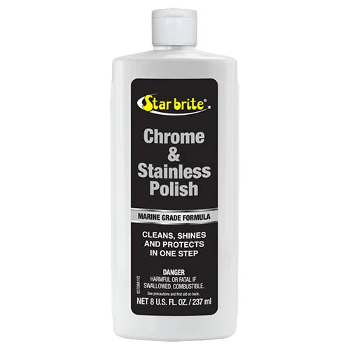 Star brite Chrome and Stainless Steel Polish - 8 U.S. fl oz. 082708