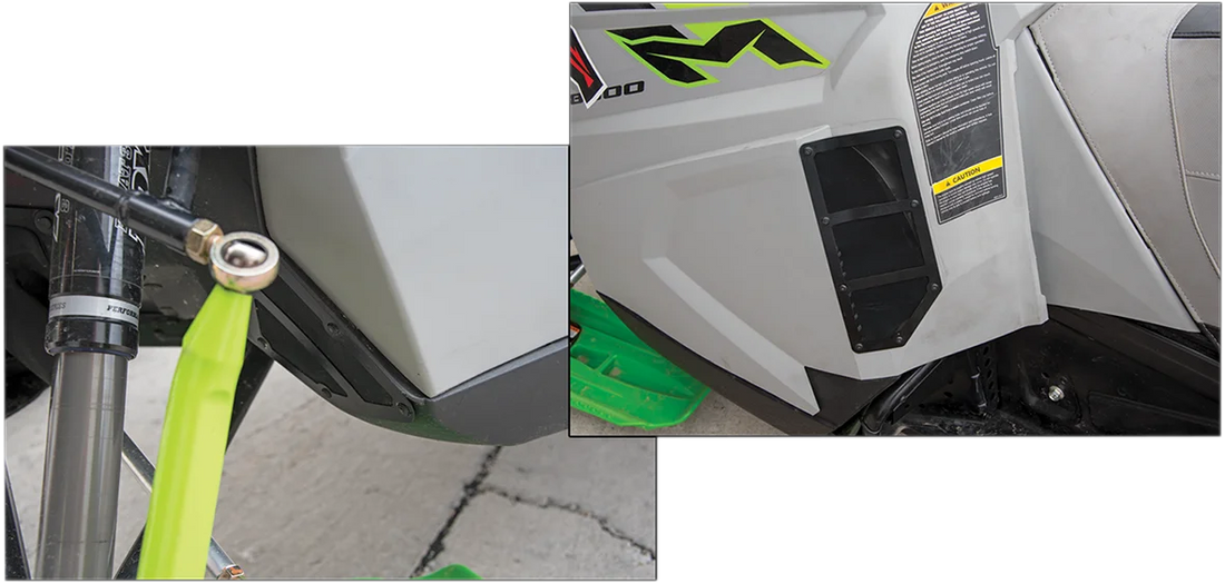 Starting Line Products Hot Air Elimination™ Kit - Arctic Cat 32-645 - Side View