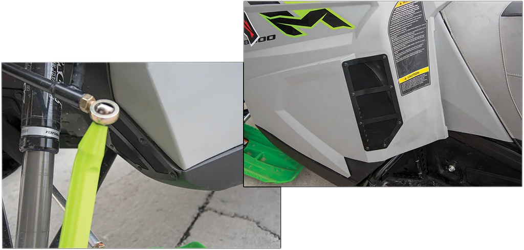 Starting Line Products Hot Air Elimination™ Kit - Arctic Cat 32-645 - Side View