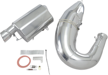 Load image into Gallery viewer, Starting Line Products Polaris Single Pipe Exhaust 09-801 - Side View