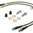 Load image into Gallery viewer, StopTech 00-04 Ferrari F360/04-05 F360 Stradale Rear Stainless Steel Brake Line Kit - Main Product View