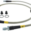 Load image into Gallery viewer, StopTech 00-06 BMW X5 Stainless Steel Front Brake Line Kit - Side View