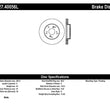 Load image into Gallery viewer, StopTech 02-06 Acura RSX Slotted &amp; Drilled Left Front Rotor - Back View