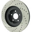 Load image into Gallery viewer, StopTech 02-10 Subaru WRX Slotted &amp; Drilled Left Front Rotor (exc. STi) - Additional View 6