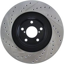 Load image into Gallery viewer, StopTech 02-10 Subaru WRX Slotted &amp; Drilled Left Front Rotor (exc. STi) - Additional View 10