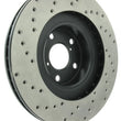 Load image into Gallery viewer, StopTech 02-10 WRX Drilled Left Front Rotor - Additional View 6