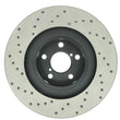 Load image into Gallery viewer, StopTech 02-10 WRX Drilled Left Front Rotor - Additional View 7