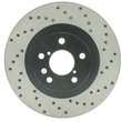 Load image into Gallery viewer, StopTech 02-10 WRX Drilled Left Front Rotor - Additional View 8