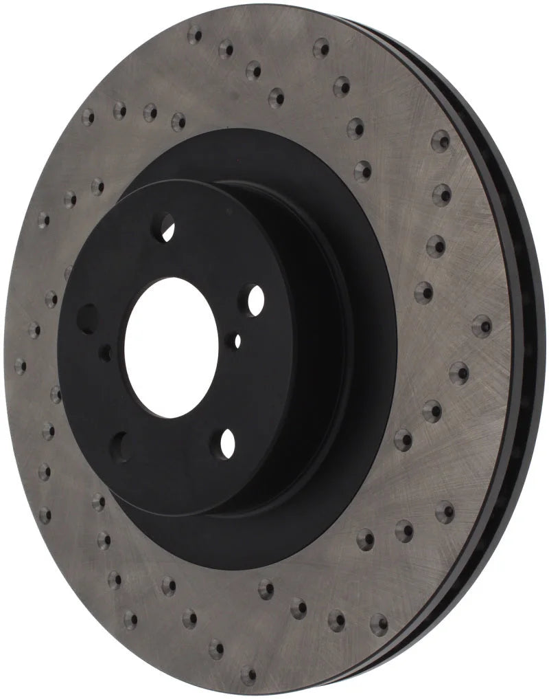 StopTech 02-10 WRX Drilled Right Front Rotor - Additional View 5
